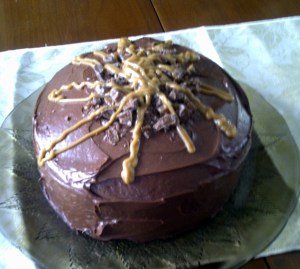 Chocolate Turtle Cake3